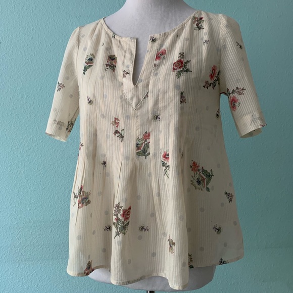 Maeve Tops - Maeve floral lightweight blouse